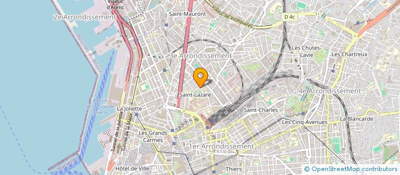 localisation de l'entreprise MONSIEUR SLIMANE KREIFEUR à MARSEILLE 3EME