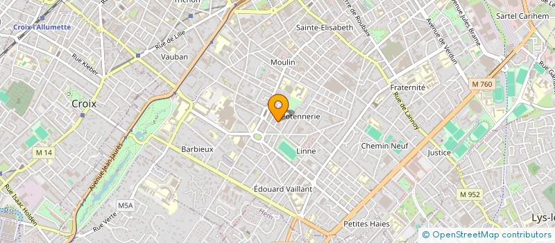 localisation de l'entreprise MONSIEUR SLIMANE LADJAL  ROUBAIX