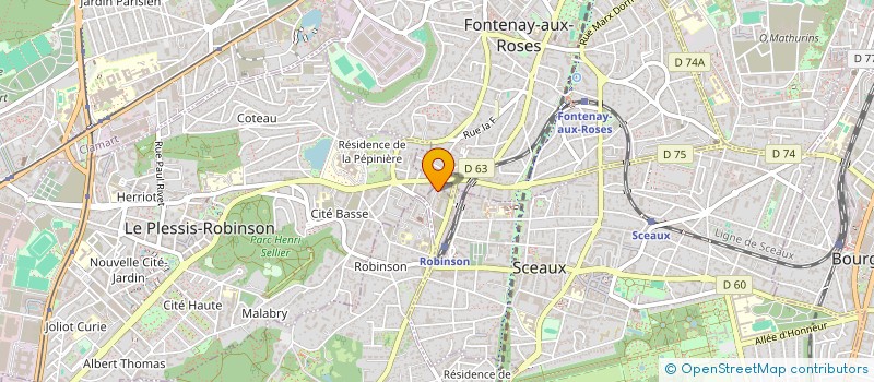 localisation de l'entreprise MONSIEUR SLIMANE LAGAB à SCEAUX