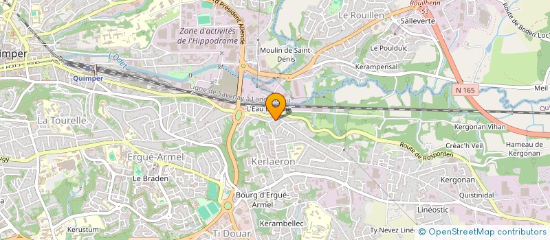 localisation de l'entreprise MONSIEUR SLIMANE LATBI à QUIMPER
