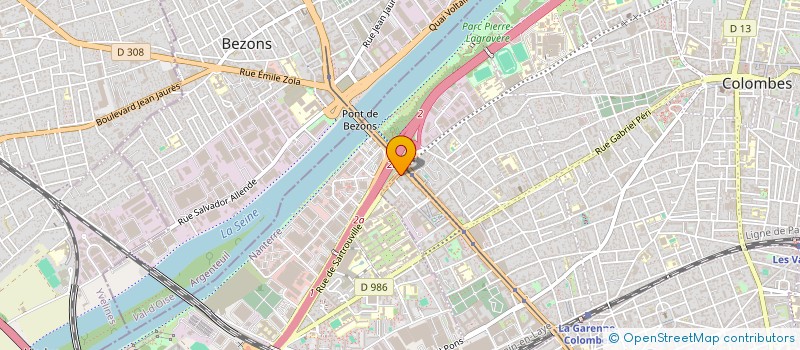 localisation de l'entreprise MONSIEUR SLIMANE LAZAAR  COLOMBES