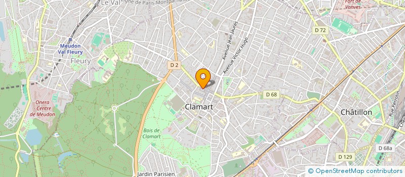 localisation de l'entreprise MONSIEUR SLIMANE MALEK à CLAMART
