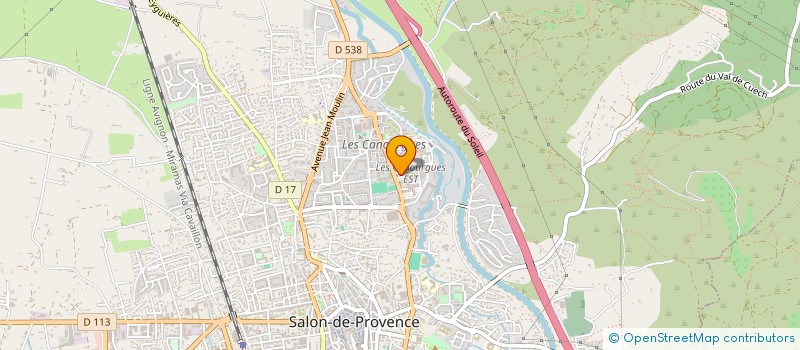 localisation de l'entreprise MONSIEUR SLIMANE MEDDOUR  SALON-DE-PROVENCE