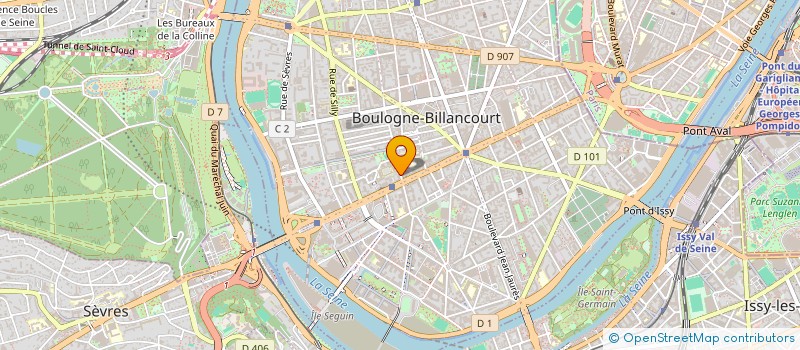 localisation de l'entreprise MONSIEUR SLIMANE MEGHZI à BOULOGNE-BILLANCOURT