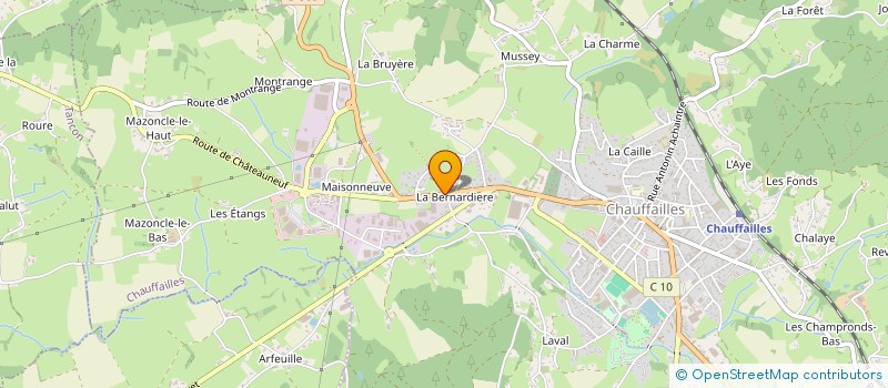 localisation de l'entreprise MONSIEUR SLIMANE MERSOUT à CHAUFFAILLES