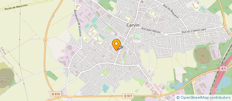 localisation de l'entreprise MONSIEUR SLIMANE MERZOUKI à CARVIN