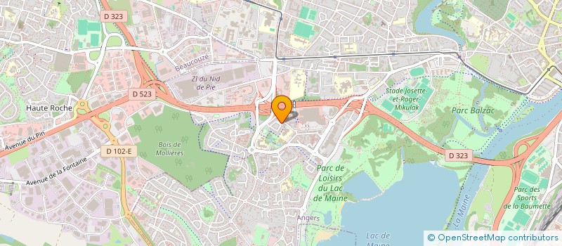 localisation de l'entreprise MONSIEUR SLIMANE MESKINE à ANGERS