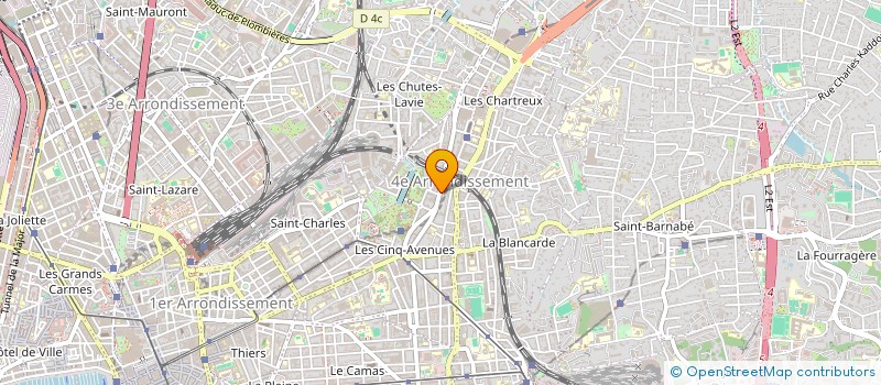 localisation de l'entreprise MONSIEUR SLIMANE MESSAOUD à MARSEILLE