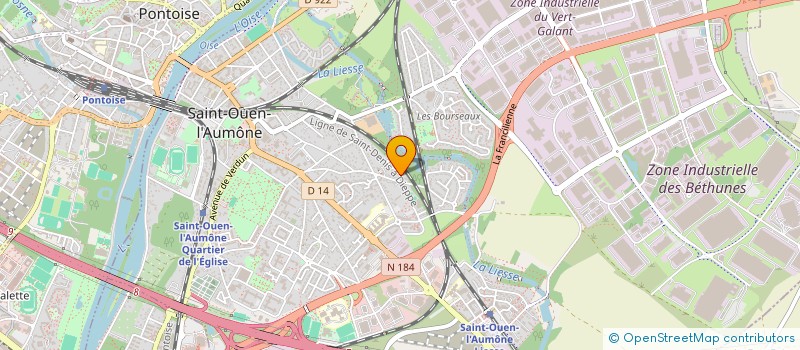 localisation de l'entreprise MONSIEUR SLIMANE NABI  SAINT-OUEN-L'AUMONE