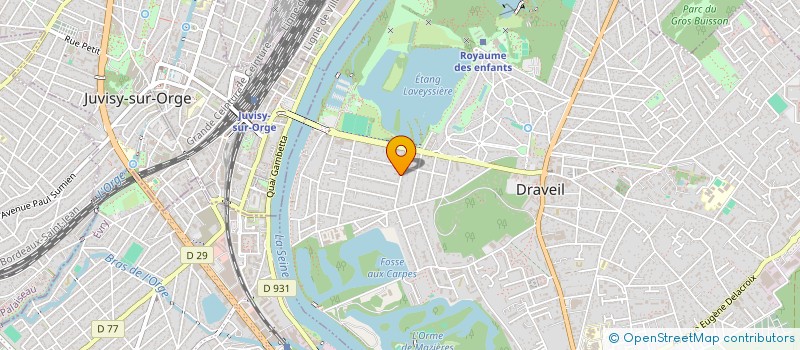 localisation de l'entreprise MONSIEUR SLIMANE OUDNI à DRAVEIL