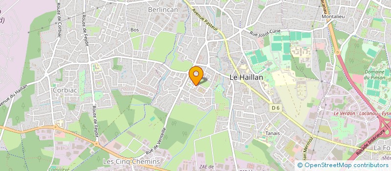 localisation de l'entreprise MONSIEUR SLIMANE OULBANI  LE HAILLAN