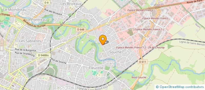 localisation de l'entreprise MONSIEUR SLIMANE OULD MOHAND à NIORT