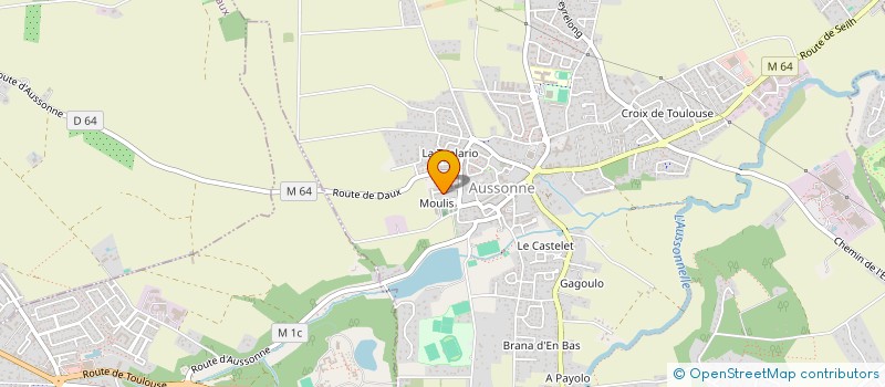 localisation de l'entreprise MONSIEUR SLIMANE RAMOUS à AUSSONNE
