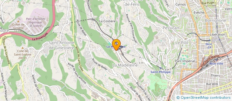 localisation de l'entreprise MONSIEUR SLIMANE REZKINI à NICE