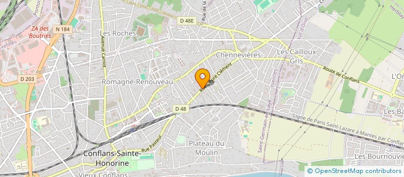 localisation de l'entreprise MONSIEUR SLIMANE ROUAG  CONFLANS-SAINTE-HONORINE