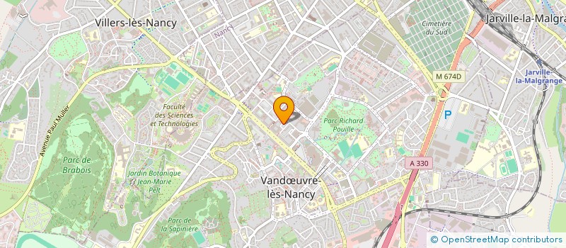 localisation de l'entreprise MONSIEUR SLIMANE SEHOULI  VANDUVRE-LES-NANCY