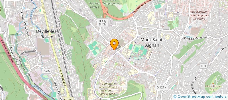 localisation de l'entreprise MONSIEUR SLIMANE TAOUDIAT à MONT-SAINT-AIGNAN