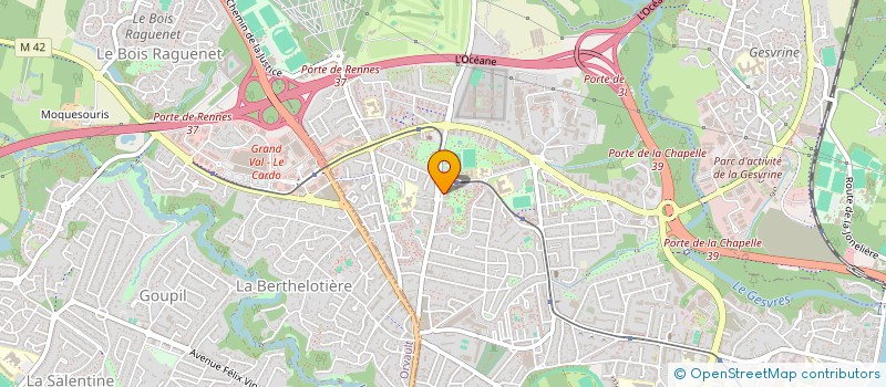 localisation de l'entreprise MONSIEUR SLIMANE TOUATI à NANTES
