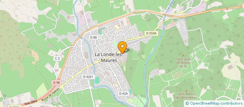 localisation de l'entreprise MONSIEUR SLIMANE YAAGOUBI à LA LONDE-LES-MAURES