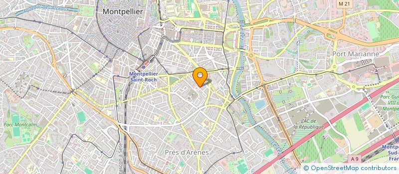 localisation de l'entreprise MONSIEUR SLIMEN METATIDJ à MONTPELLIER