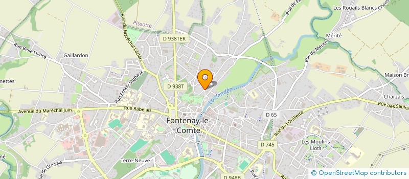 localisation de l'entreprise MONSIEUR SLOAN RAVELEAU à FONTENAY-LE-COMTE