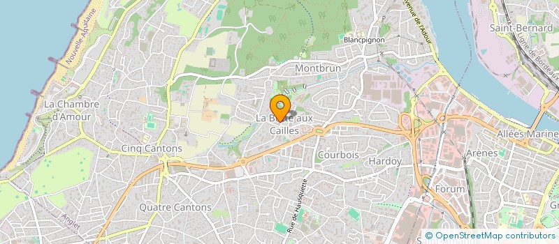 localisation de l'entreprise MONSIEUR SLOANE RUIZ à ANGLET