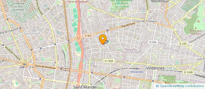 localisation de l'entreprise MONSIEUR SLOBODAN GOLUBOVIC à MONTREUIL