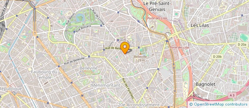 localisation de l'entreprise MONSIEUR SLOBODAN JEVTIC  PARIS