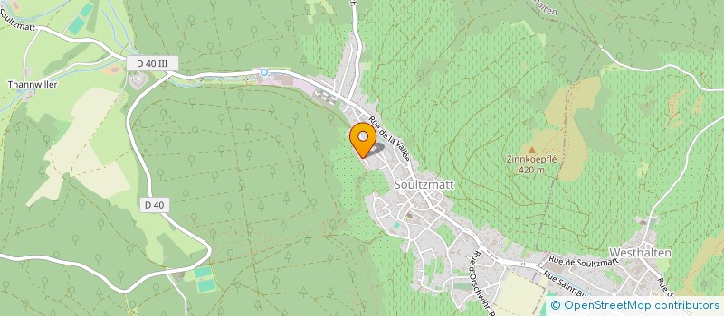 localisation de l'entreprise MONSIEUR SLOBODAN MILUTINOVIC  SOULTZMATT