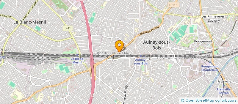 localisation de l'entreprise MONSIEUR SLOBODAN RAKIC à AULNAY-SOUS-BOIS