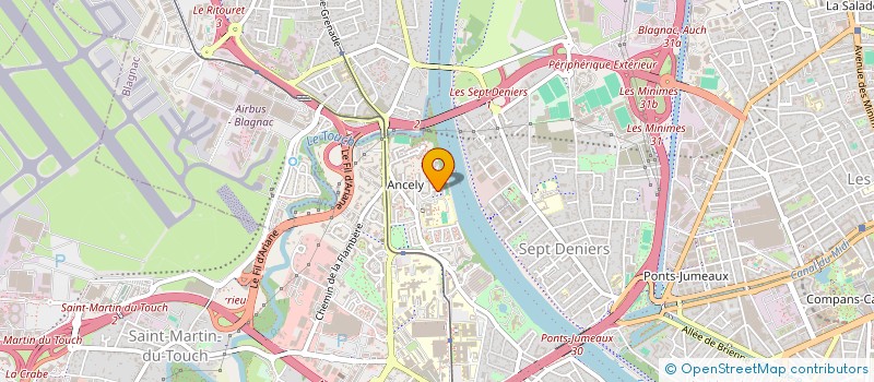 localisation de l'entreprise MONSIEUR SLOWAN JOURDAIN à TOULOUSE