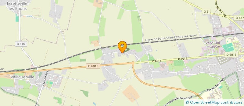 localisation de l'entreprise MONSIEUR SLY LEGER  VALLIQUERVILLE