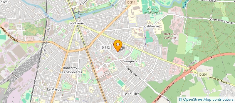 localisation de l'entreprise MONSIEUR SLYMAN BOUZINE  LE MANS