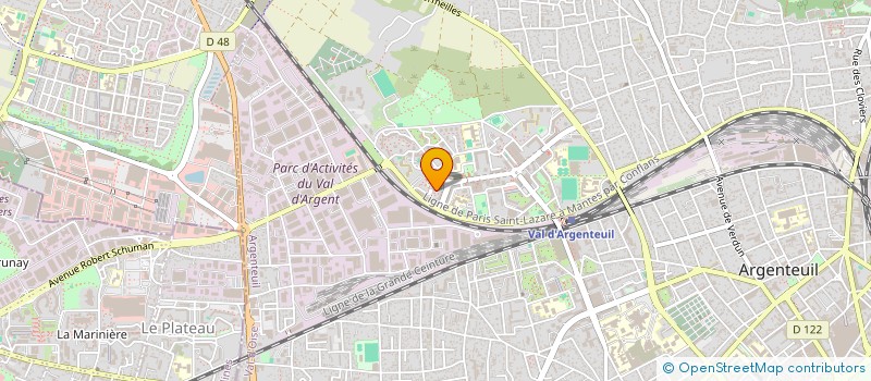 localisation de l'entreprise MONSIEUR SM RAHMAN  ARGENTEUIL