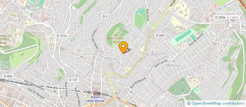 localisation de l'entreprise MONSIEUR SMAEL TABERKANE à BOIS-GUILLAUME