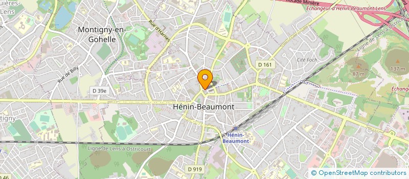 localisation de l'entreprise MONSIEUR SMAIEL MEZINE  HENIN-BEAUMONT