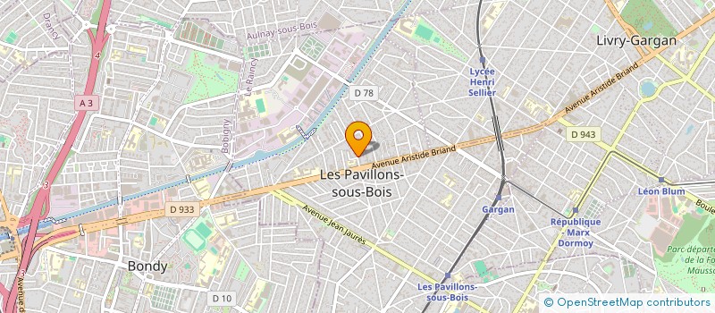 localisation de l'entreprise MONSIEUR SMAIL ADJAZ à LES PAVILLONS-SOUS-BOIS