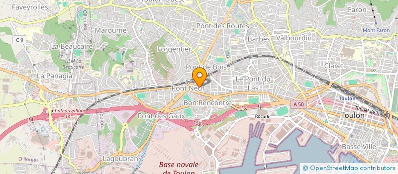 localisation de l'entreprise MONSIEUR SMAIL AIT SAID à TOULON