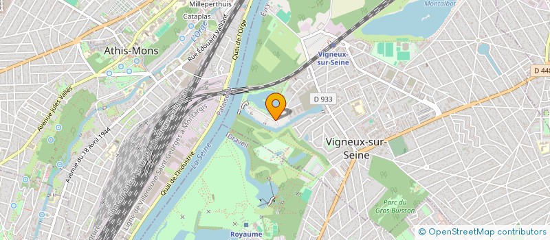 localisation de l'entreprise MONSIEUR SMAIL AROUSSI à VIGNEUX-SUR-SEINE