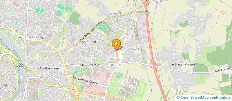 localisation de l'entreprise MONSIEUR SMAIL BADI  POITIERS