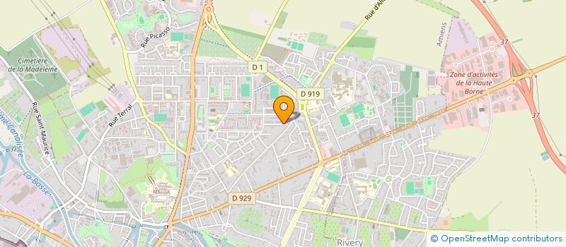 localisation de l'entreprise MONSIEUR SMAIL BELHADJ  AMIENS