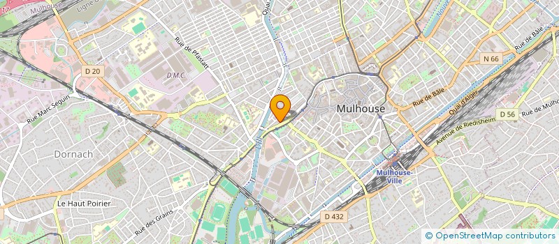 localisation de l'entreprise MONSIEUR SMAIL BEN KADDI  MULHOUSE