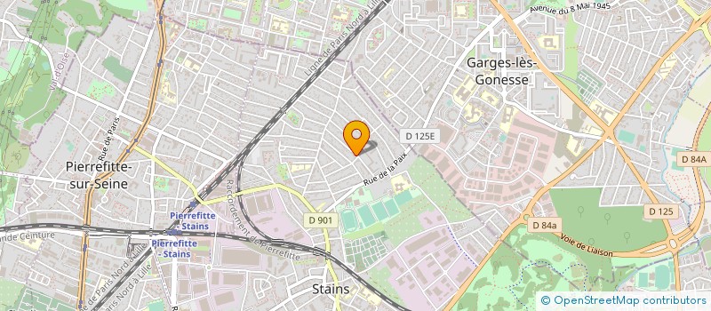 localisation de l'entreprise MONSIEUR SMAIL BENACER à STAINS