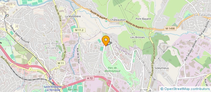 localisation de l'entreprise MONSIEUR SMAIL BENAINI  SAINT-ETIENNE