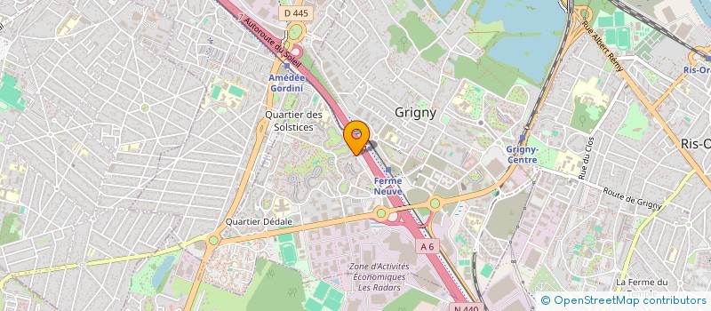 localisation de l'entreprise MONSIEUR SMAIL BENALLAL à GRIGNY