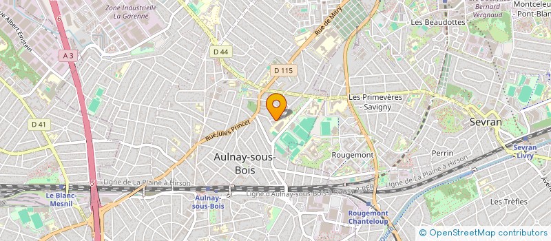 localisation de l'entreprise MONSIEUR SMAIL BENBARA  AULNAY-SOUS-BOIS