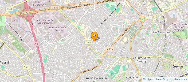 localisation de l'entreprise MONSIEUR SMAIL BENBOUZIANE à AULNAY-SOUS-BOIS