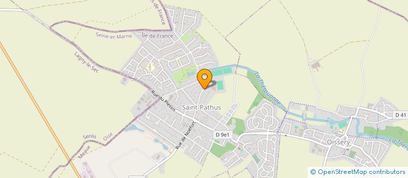 localisation de l'entreprise MONSIEUR SMAIL BENHALIMA à SAINT-PATHUS