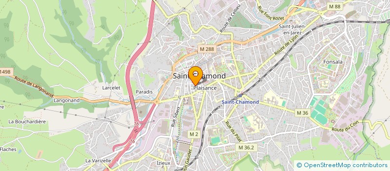 localisation de l'entreprise MONSIEUR SMAIL BENSADI à SAINT-CHAMOND