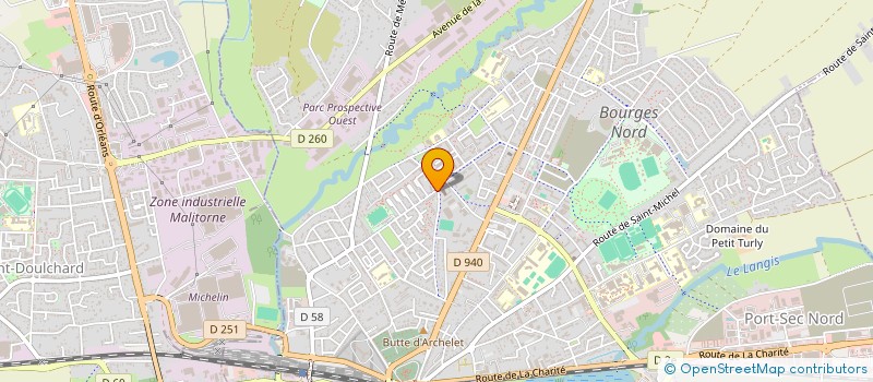 localisation de l'entreprise MONSIEUR SMAIL BIRDOUZ  BOURGES